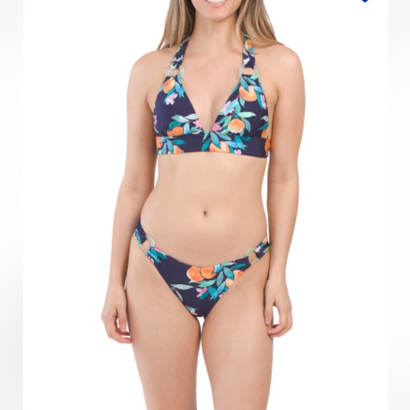 Sunshine 79 Set Swimsuit Peaches Top and Bottom Size 8 - Picture 1 of 14